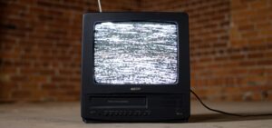 Photo TV screen